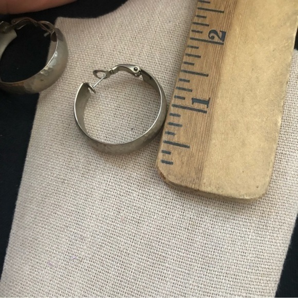 Vintage Hoop Earrings - Picture 3 of 3